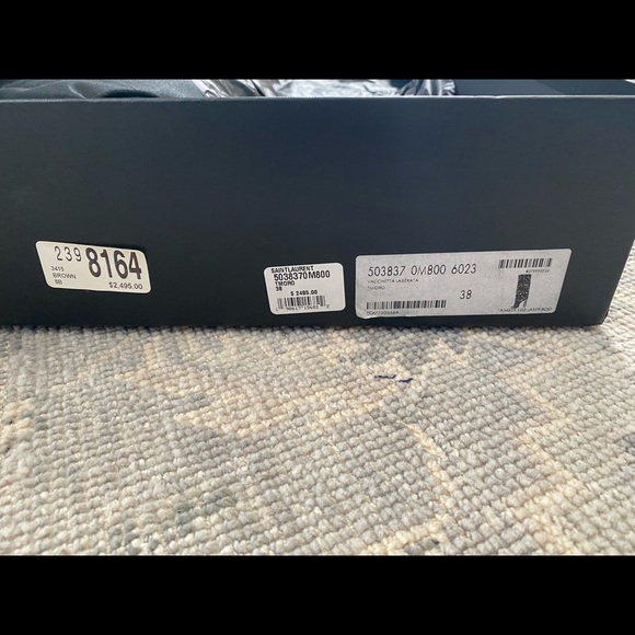 Saint Laurent Tanger Design Over the Knee Boots - Picture 5 of 9